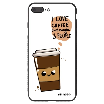 Ovitek za Apple iPhone 8 Plus - Cute coffee