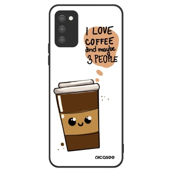 Ovitek za Samsung Galaxy A02s A025G - Cute coffee