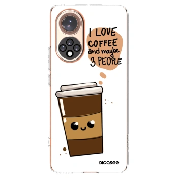Picasee silikonski prozorni ovitek za Huawei Nova 9 - Cute coffee