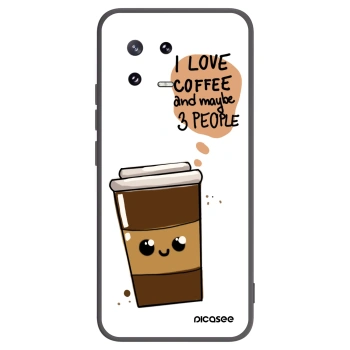 Picasee silikonski črni ovitek za Xiaomi 13 Pro - Cute coffee