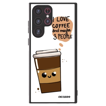 Picasee ULTIMATE CASE PowerShare za Samsung Galaxy S22 Ultra 5G - Cute coffee