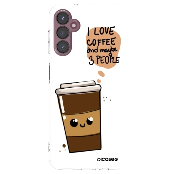 Picasee silikonski prozorni ovitek za Samsung Galaxy A05s A057G - Cute coffee