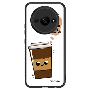 Ovitek za Xiaomi Redmi A3 - Cute coffee