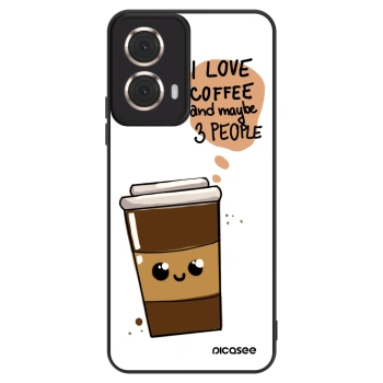 Ovitek za Motorola Moto G85 - Cute coffee