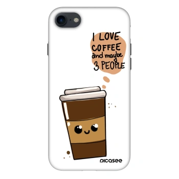 Ovitek za Apple iPhone SE 2020 - Cute coffee
