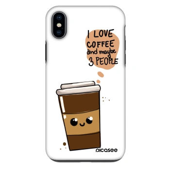 Ovitek za Apple iPhone XS Max - Cute coffee