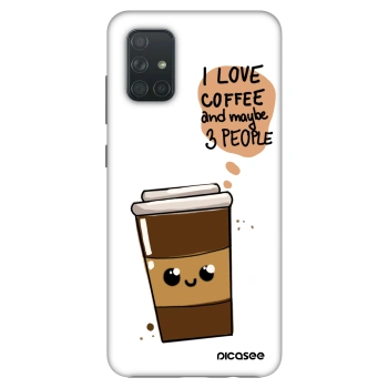 Ovitek za Samsung Galaxy A71 A715F - Cute coffee