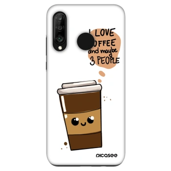 Ovitek za Huawei P30 Lite - Cute coffee