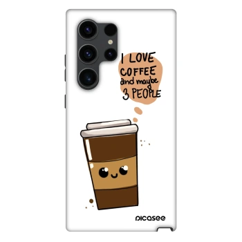 Ovitek za Samsung Galaxy S24 Ultra S928B 5G - Cute coffee