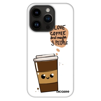 Ovitek za Apple iPhone 14 Pro - Cute coffee