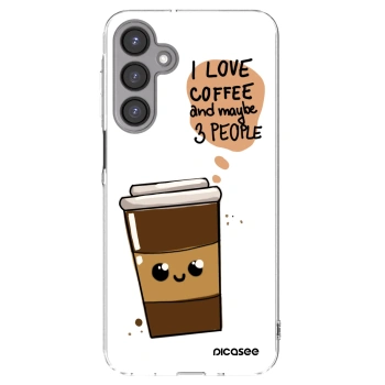 Picasee silikonski prozorni ovitek za Samsung Galaxy A16 4G - Cute coffee