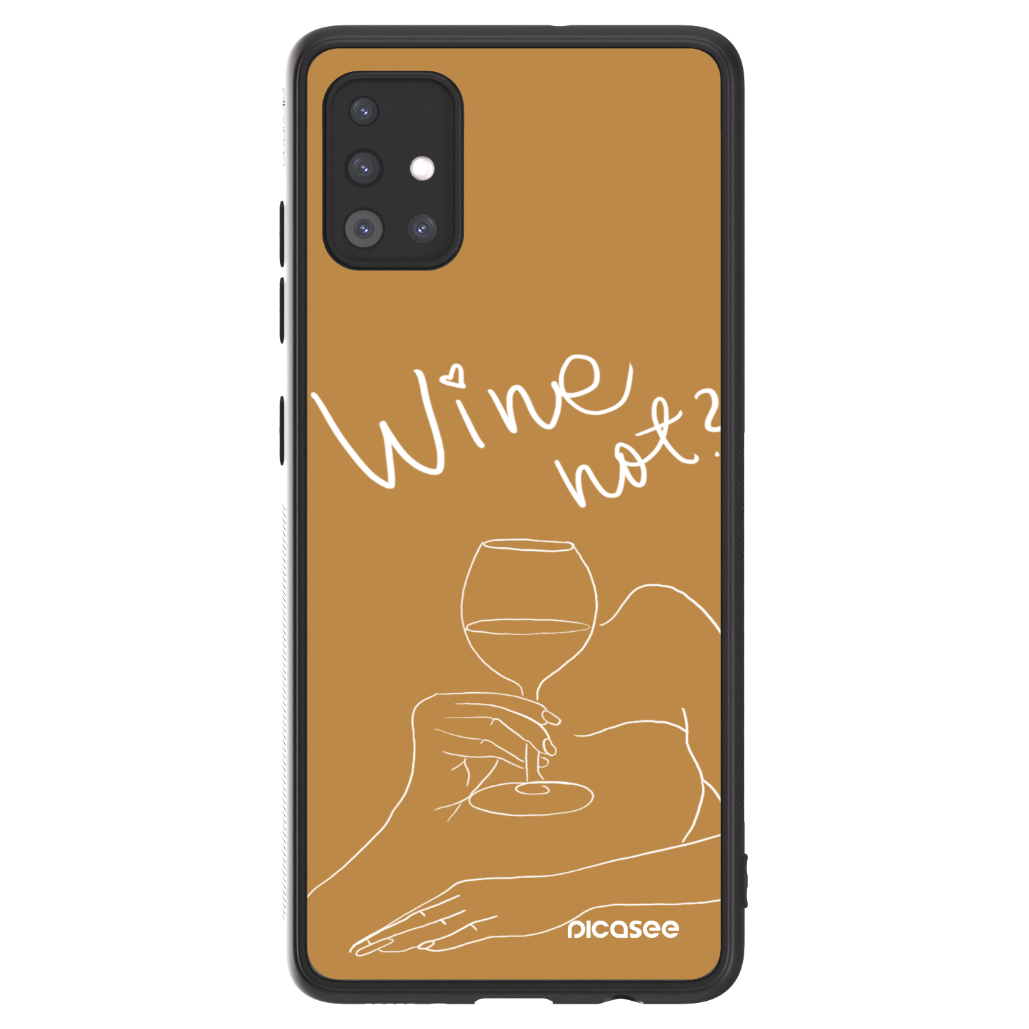 Picasee ULTIMATE CASE za Samsung Galaxy A51 A515F - Wine not