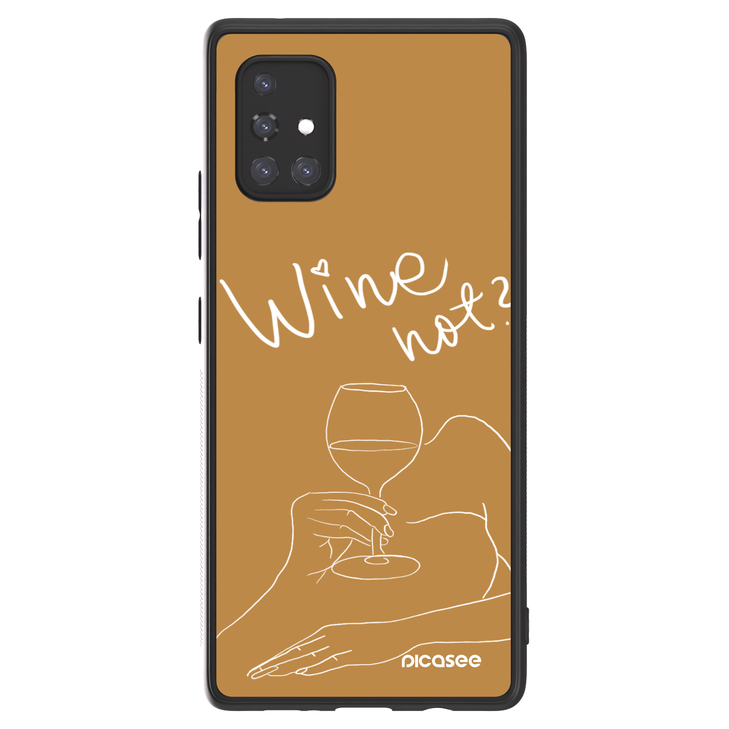 Picasee ULTIMATE CASE za Samsung Galaxy A71 A715F - Wine not