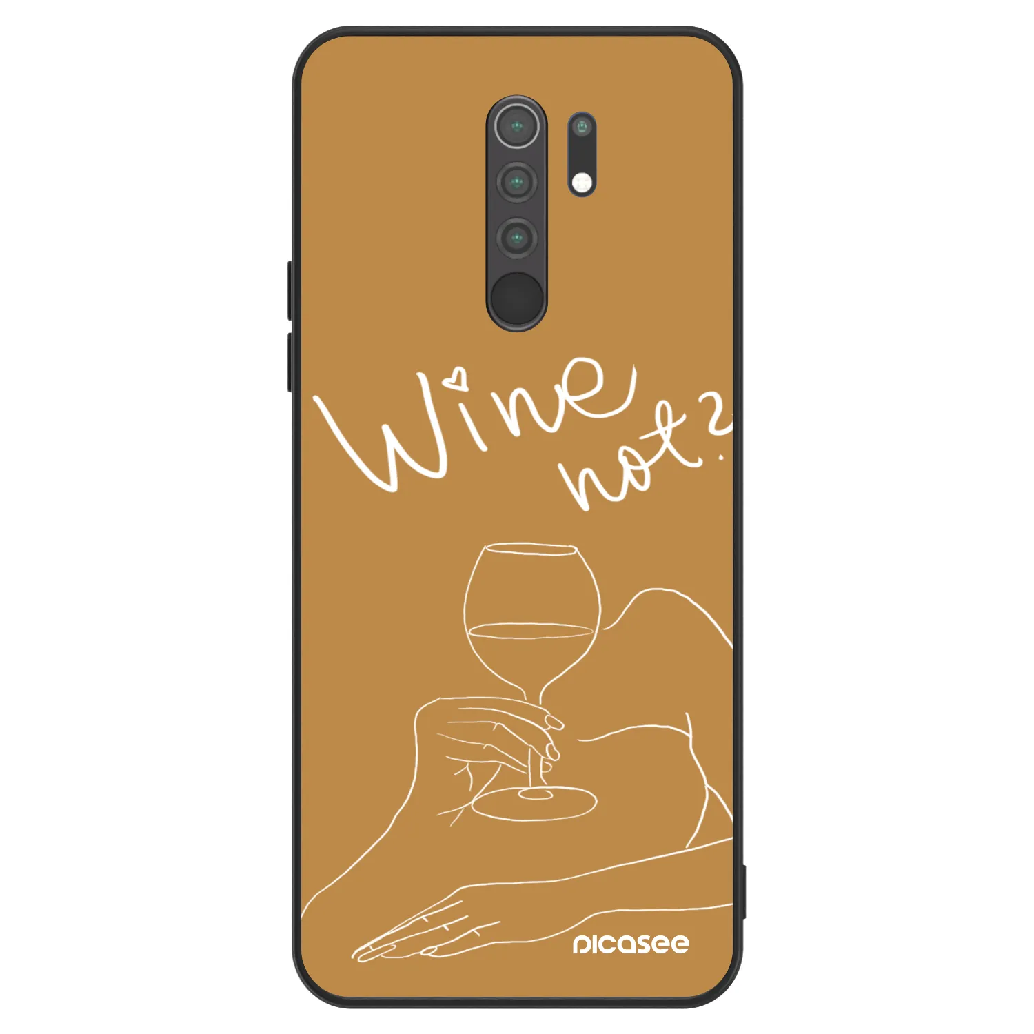 Picasee ULTIMATE CASE za Xiaomi Redmi 9 - Wine not