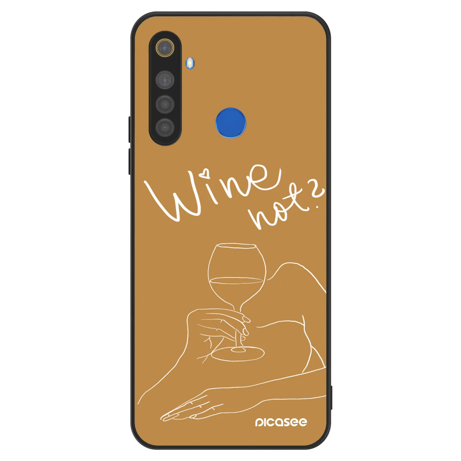 Picasee ULTIMATE CASE za Realme 5 - Wine not