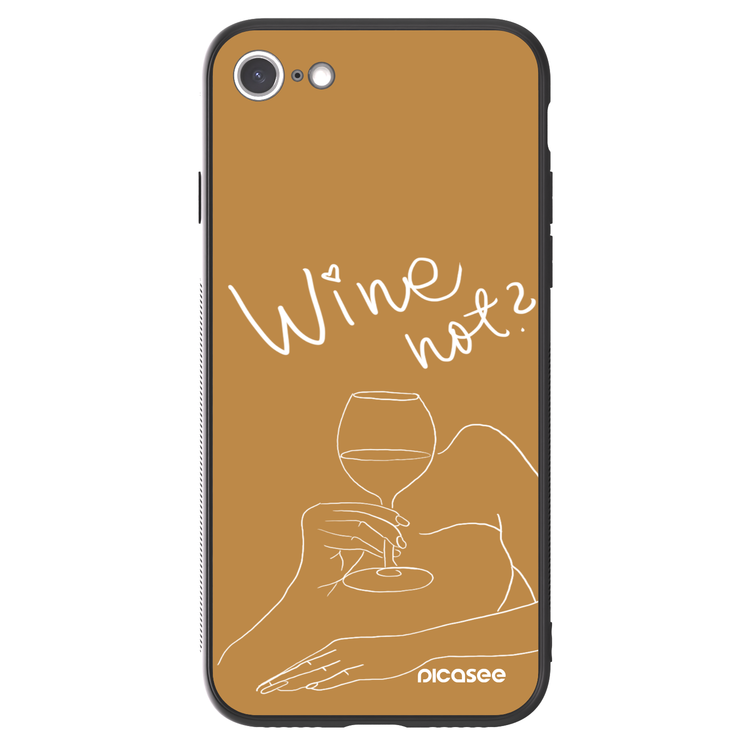 Picasee ULTIMATE CASE za Apple iPhone SE 2022 - Wine not