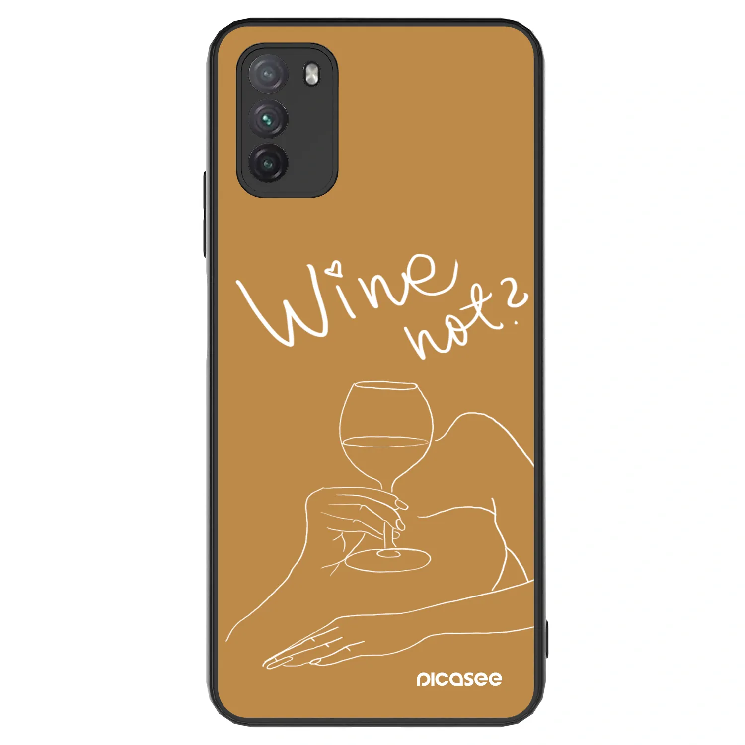 Picasee ULTIMATE CASE za Xiaomi Poco M3 - Wine not
