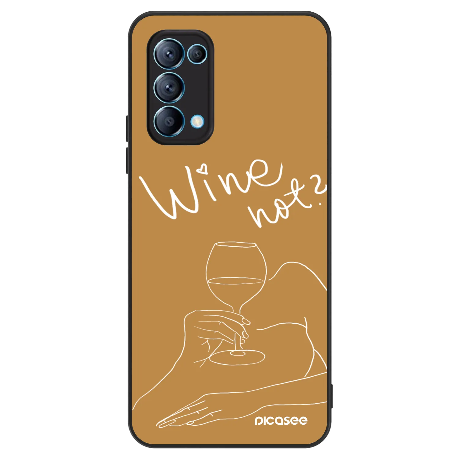 Picasee ULTIMATE CASE za OPPO Reno 5 5G - Wine not