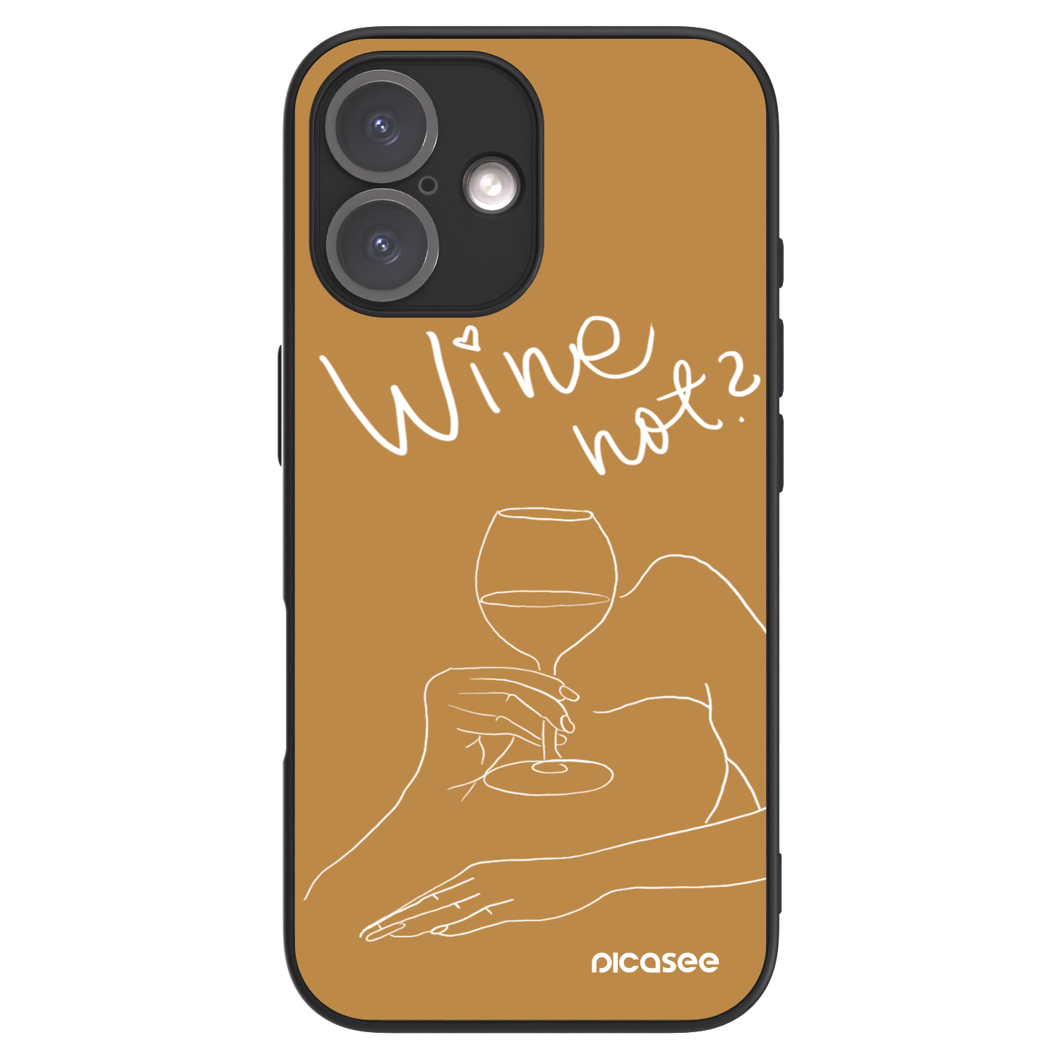 Picasee ULTIMATE CASE MagSafe za Apple iPhone 16 - Wine not
