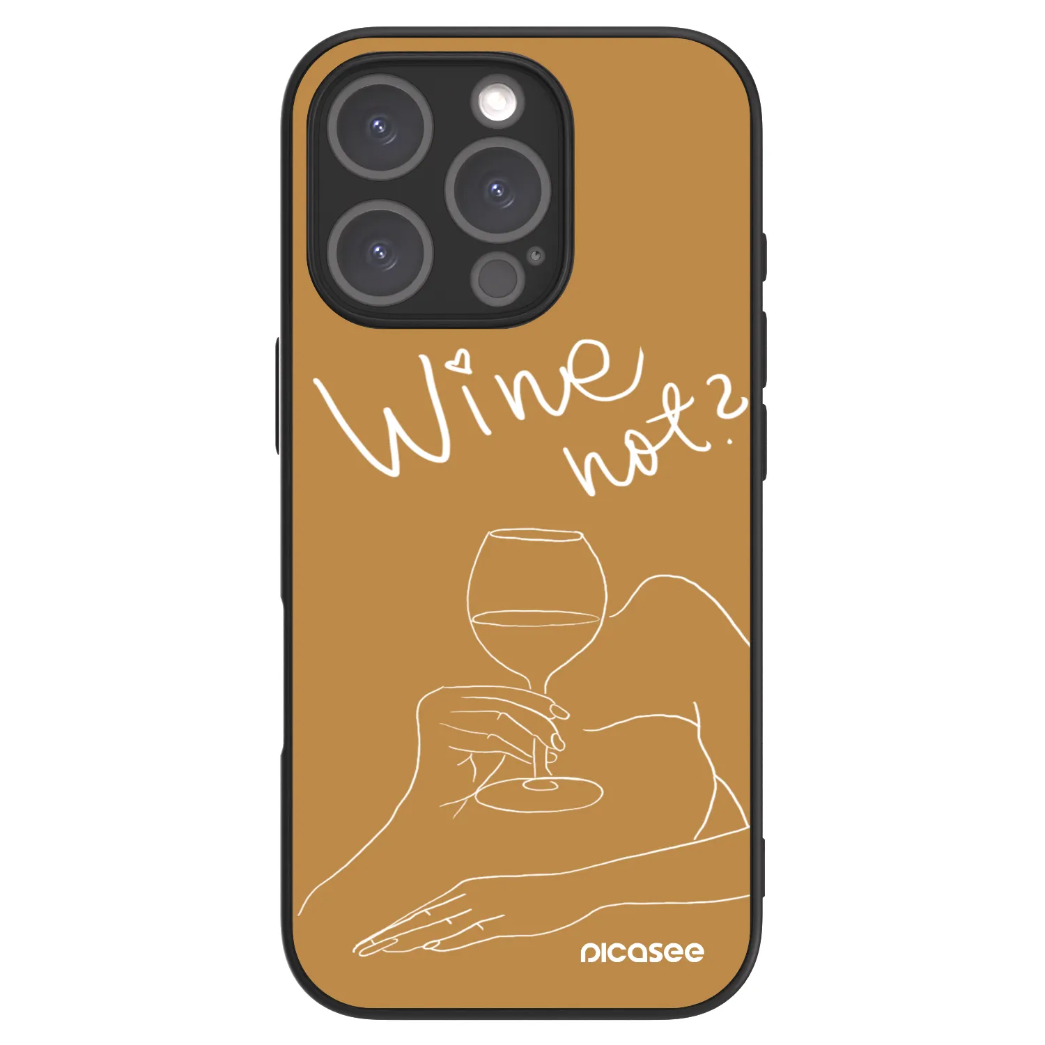 Picasee ULTIMATE CASE MagSafe za Apple iPhone 16 Pro - Wine not
