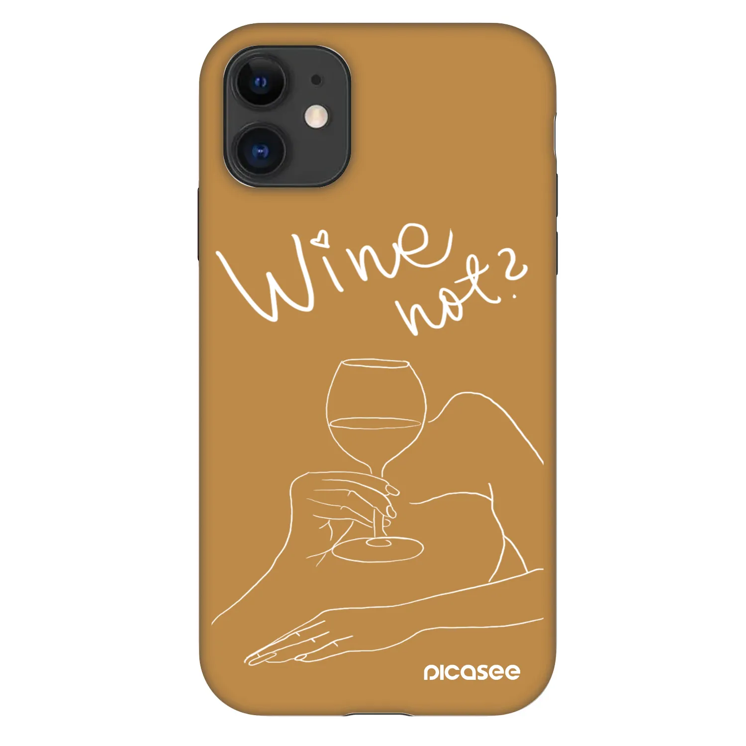 Picasee Fashion Case za Apple iPhone 11 - Wine not