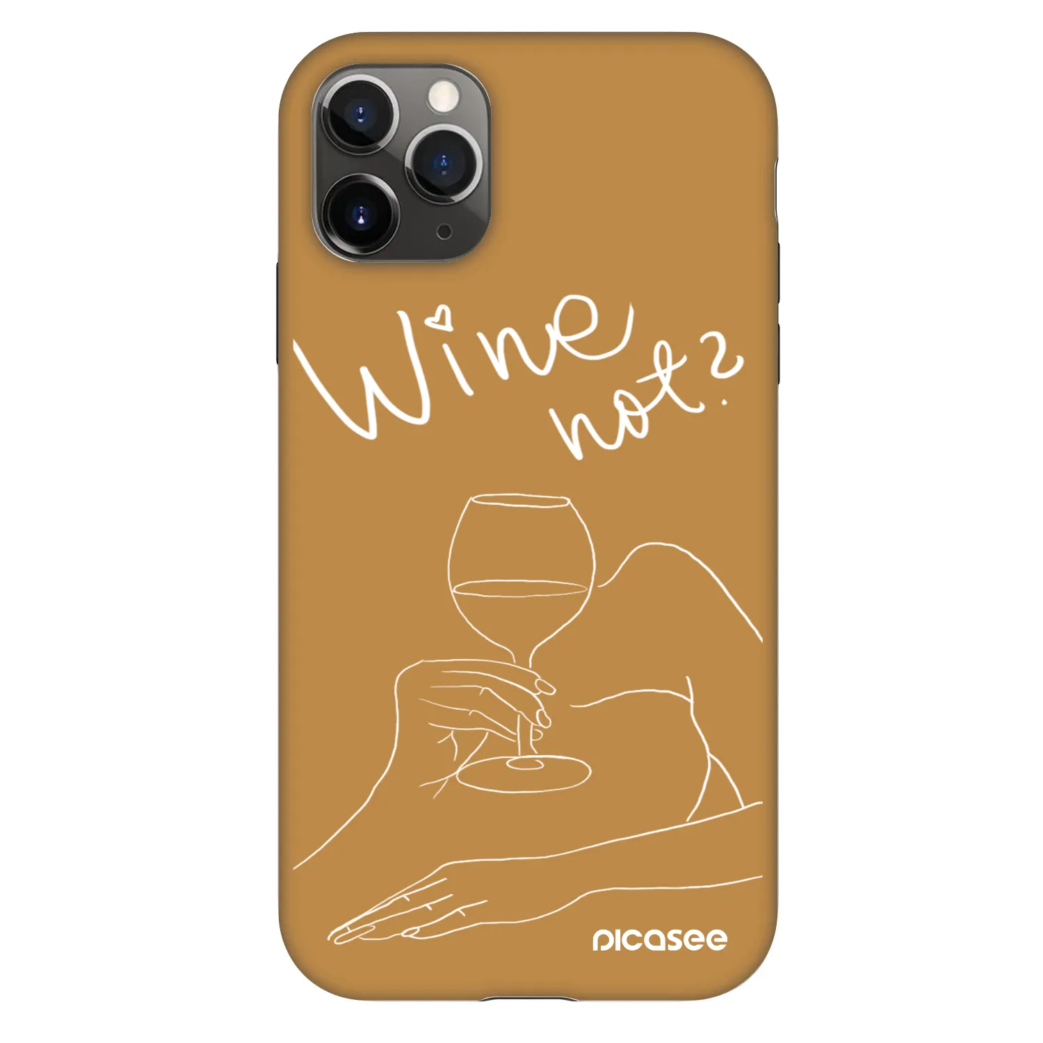 Picasee Fashion Case za Apple iPhone 11 Pro - Wine not
