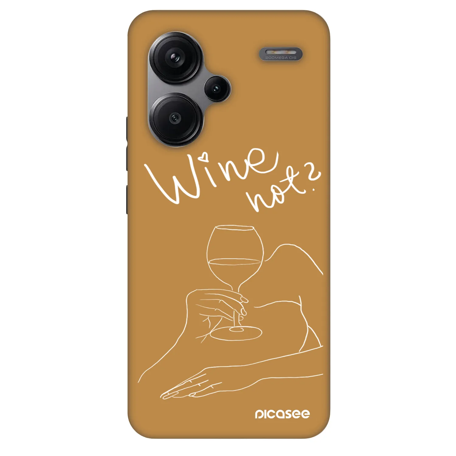 Picasee Fashion Case za Xiaomi Redmi Note 13 Pro+ 5G - Wine not