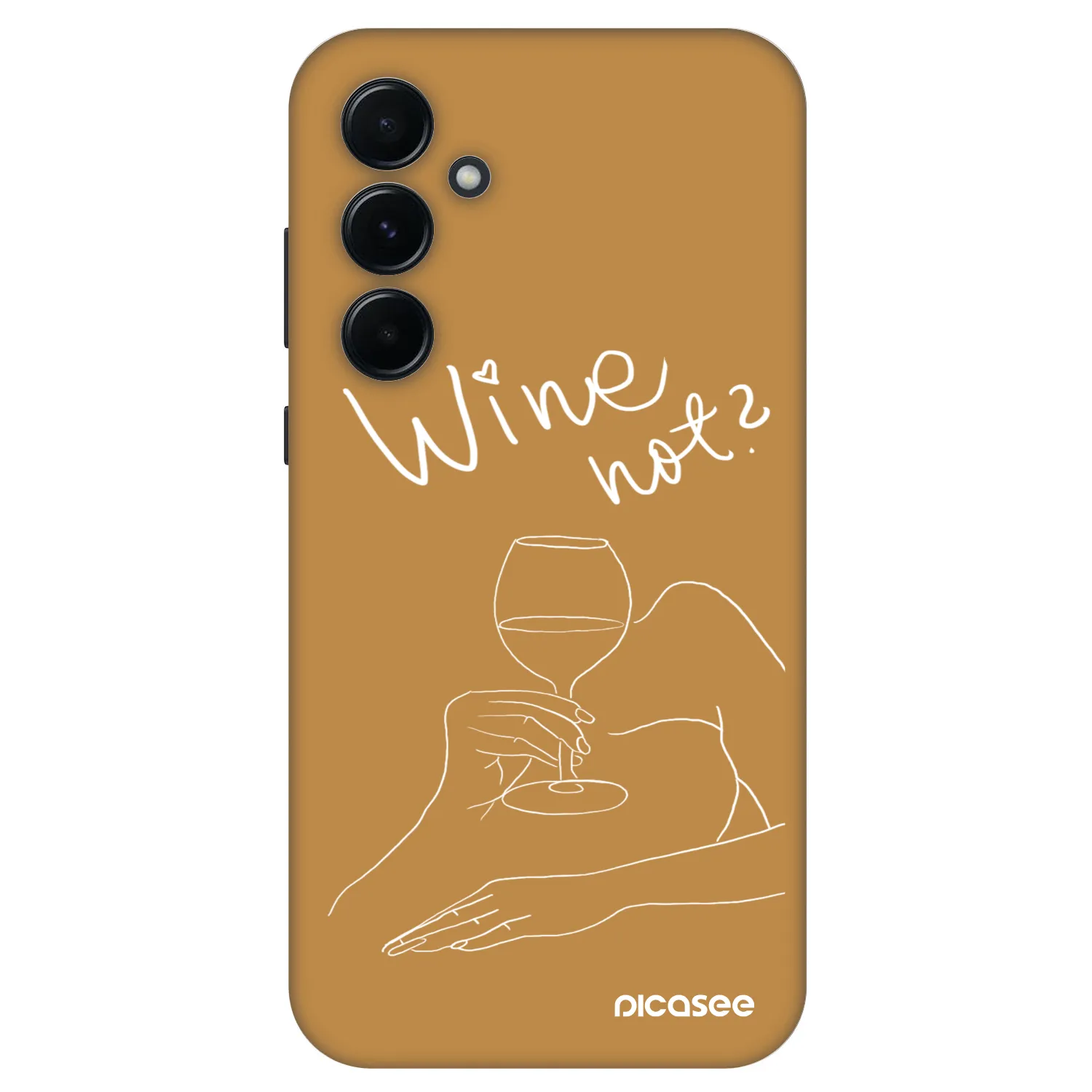Picasee Fashion Case za Samsung Galaxy A55 5G A556B - Wine not