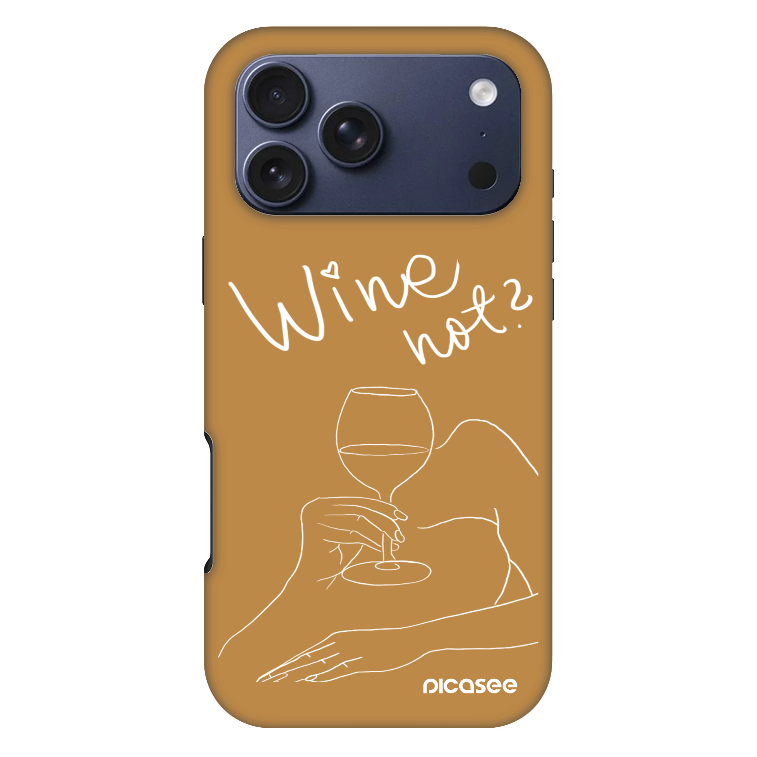 Picasee Fashion Case MagSafe za Apple iPhone 17 Pro Max - Wine not