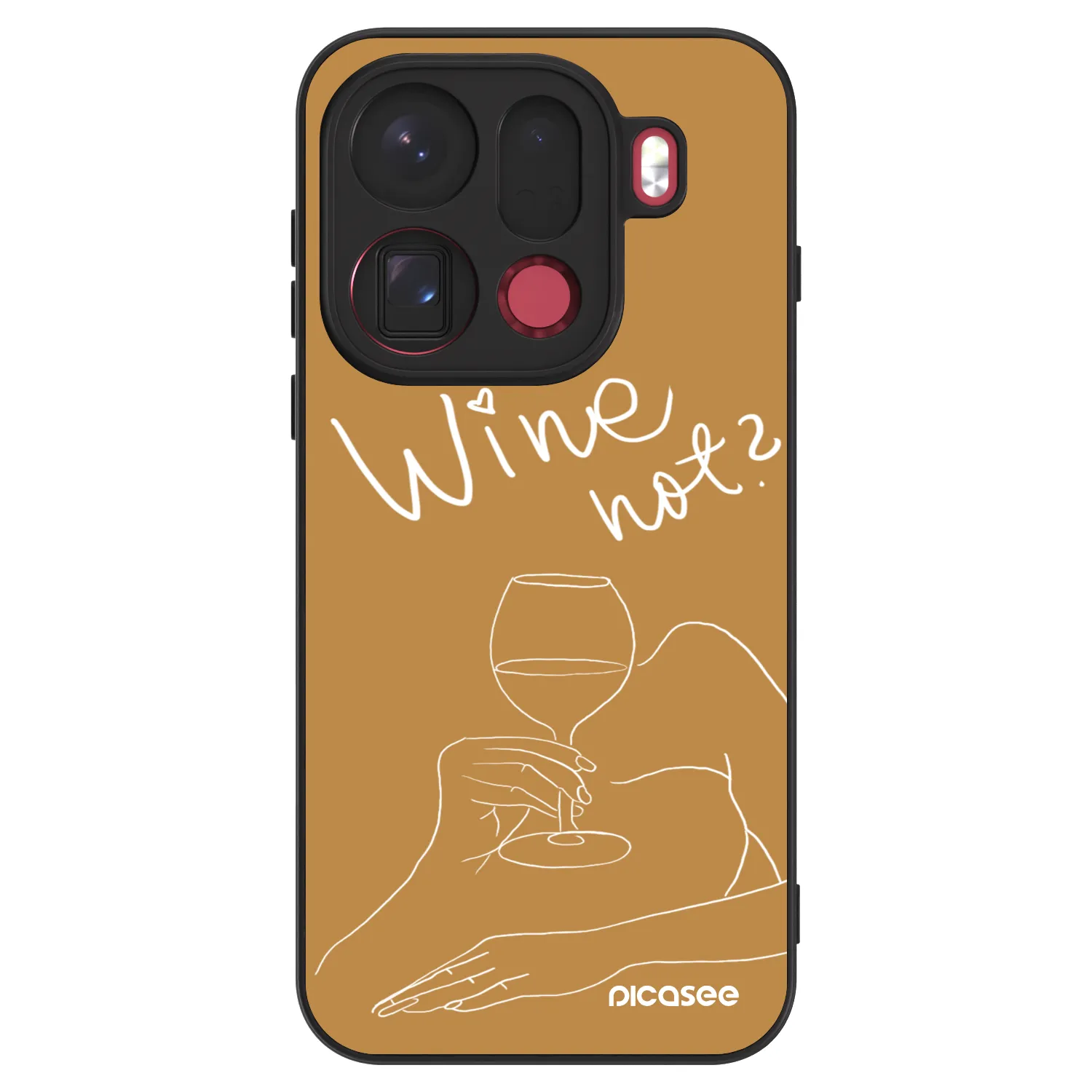 Picasee ULTIMATE CASE za OPPO Find X9 Pro - Wine not