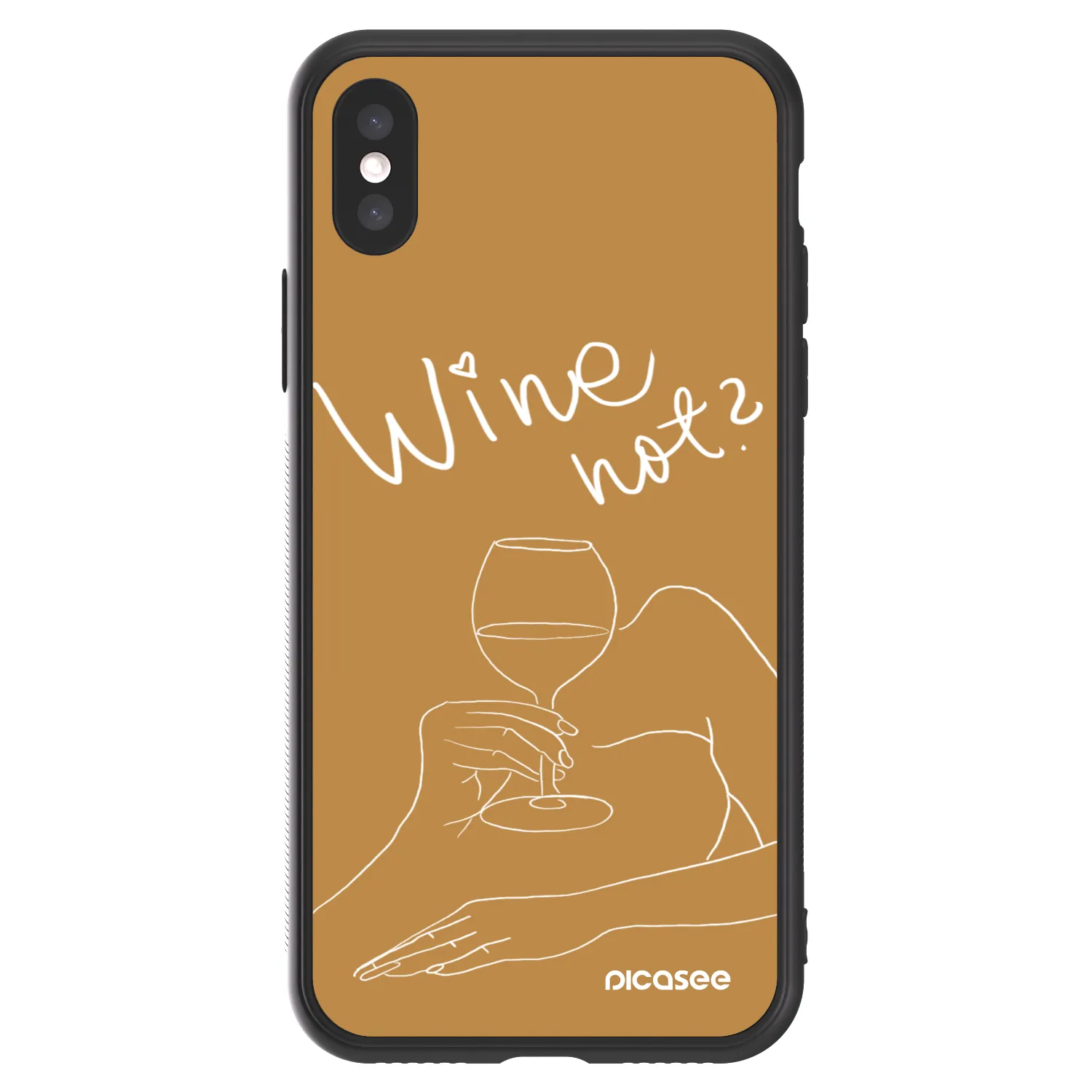 Picasee ULTIMATE CASE za Apple iPhone X/XS - Wine not