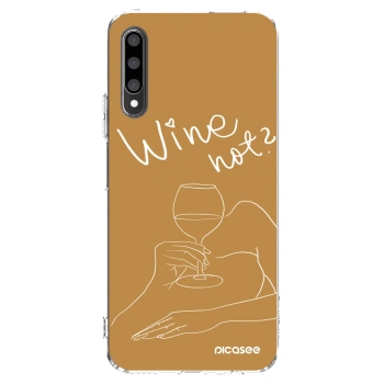 Picasee silikonski prozorni ovitek za Honor 9X Pro - Wine not