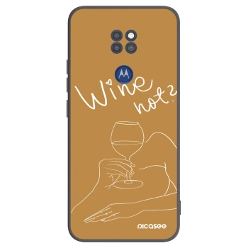 Ovitek za Motorola Moto G9 Play - Wine not