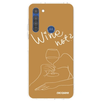 Ovitek za Motorola Moto G8 - Wine not