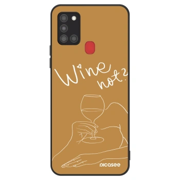 Ovitek za Samsung Galaxy A21s - Wine not
