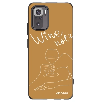 Picasee silikonski črni ovitek za Xiaomi Redmi Note 11S 4G - Wine not