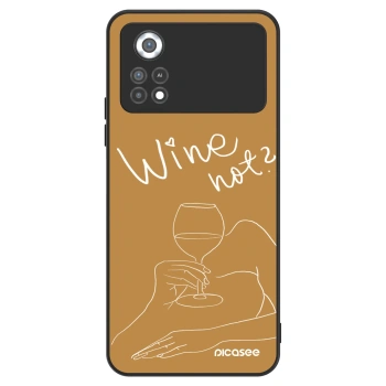 Ovitek za Xiaomi Poco X4 Pro 5G - Wine not