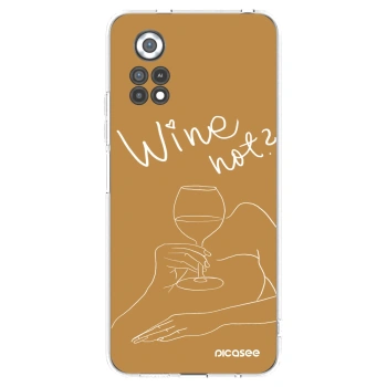 Picasee silikonski prozorni ovitek za Xiaomi Poco X4 Pro 5G - Wine not