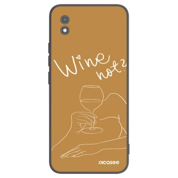 Picasee silikonski črni ovitek za Realme C11 (2021) - Wine not