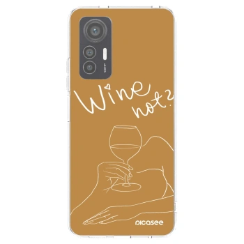 Picasee silikonski prozorni ovitek za Xiaomi 12 Lite - Wine not