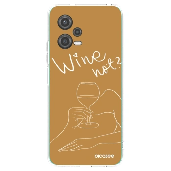 Picasee silikonski prozorni ovitek za Xiaomi Poco X5 - Wine not
