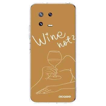 Picasee silikonski prozorni ovitek za Xiaomi 13 Pro - Wine not