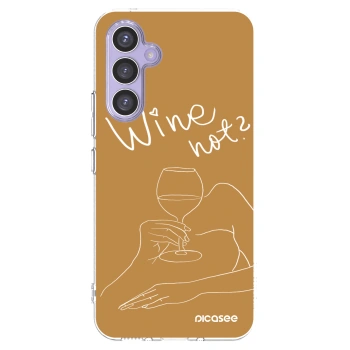 Picasee silikonski prozorni ovitek za Samsung Galaxy A54 5G A546B - Wine not