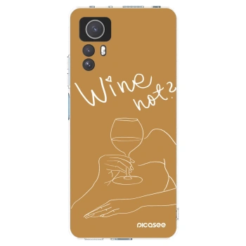 Picasee silikonski prozorni ovitek za Xiaomi Redmi Note 12S - Wine not