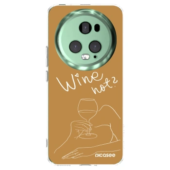Picasee silikonski prozorni ovitek za Honor Magic5 Pro - Wine not