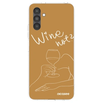 Picasee silikonski prozorni ovitek za Samsung Galaxy A04s A047F - Wine not
