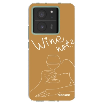 Picasee silikonski prozorni ovitek za Xiaomi 13T Pro - Wine not