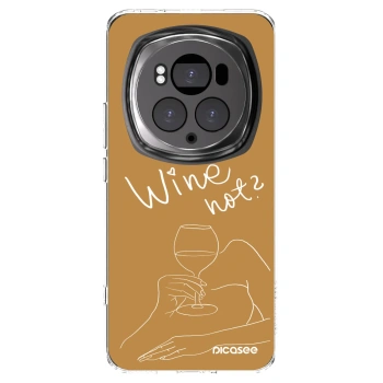 Picasee silikonski prozorni ovitek za Honor Magic6 Pro - Wine not