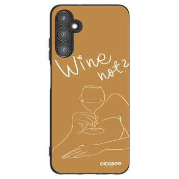 Picasee silikonski črni ovitek za Samsung Galaxy A05s A057G - Wine not