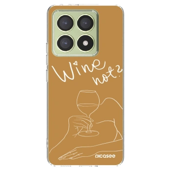 Picasee silikonski prozorni ovitek za Xiaomi 14T - Wine not